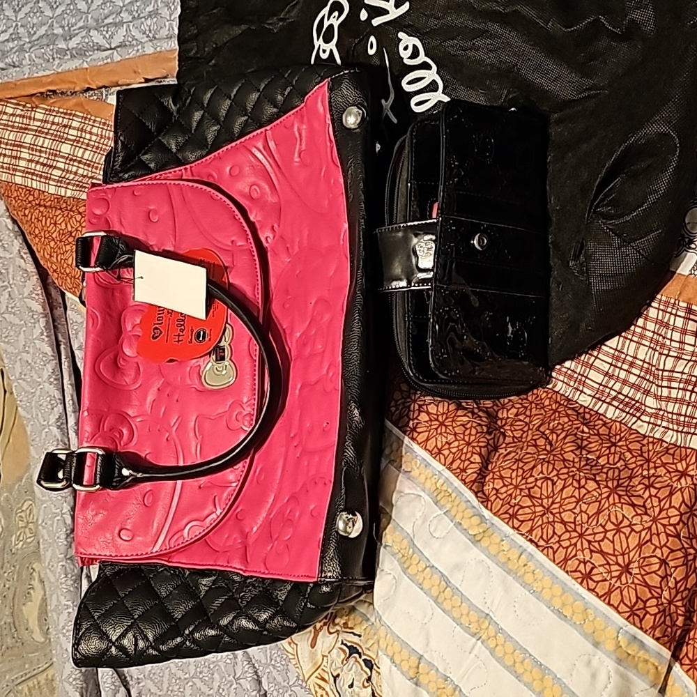 Hello Kitty bag and wallet